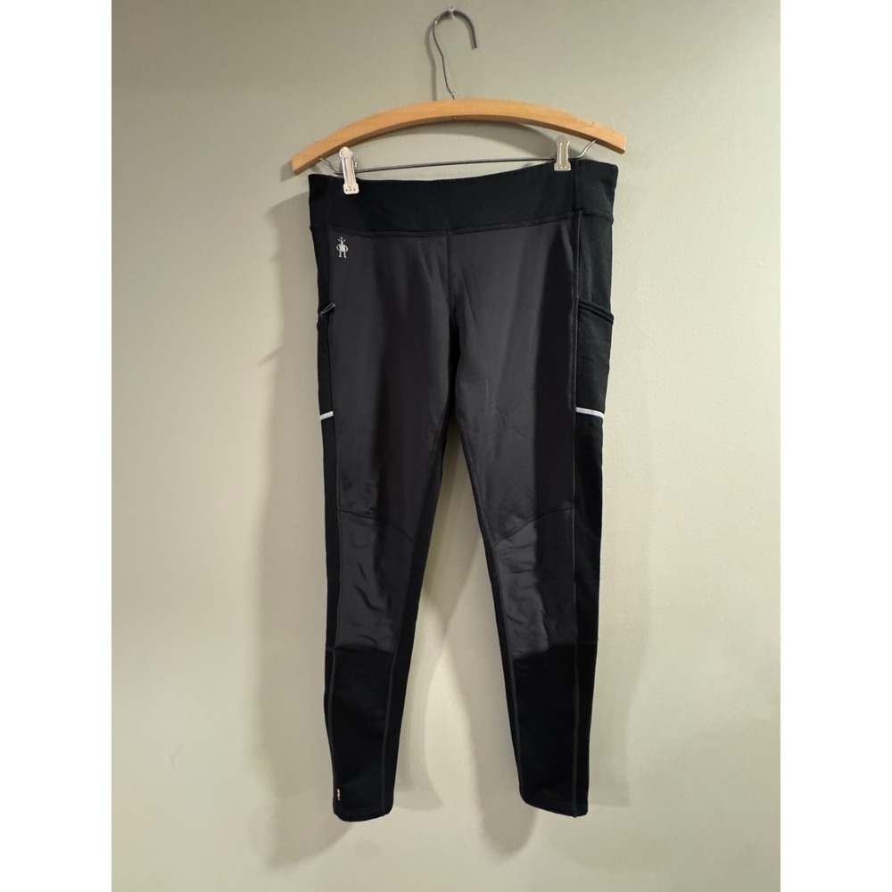 Smartwool Women's Merino Sport Fleece Wind Tights Size Medium Black - Picture 4 of 9